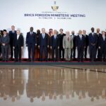 BRICS foreign ministers’ meeting at Bharat Mandapam in New Delhi