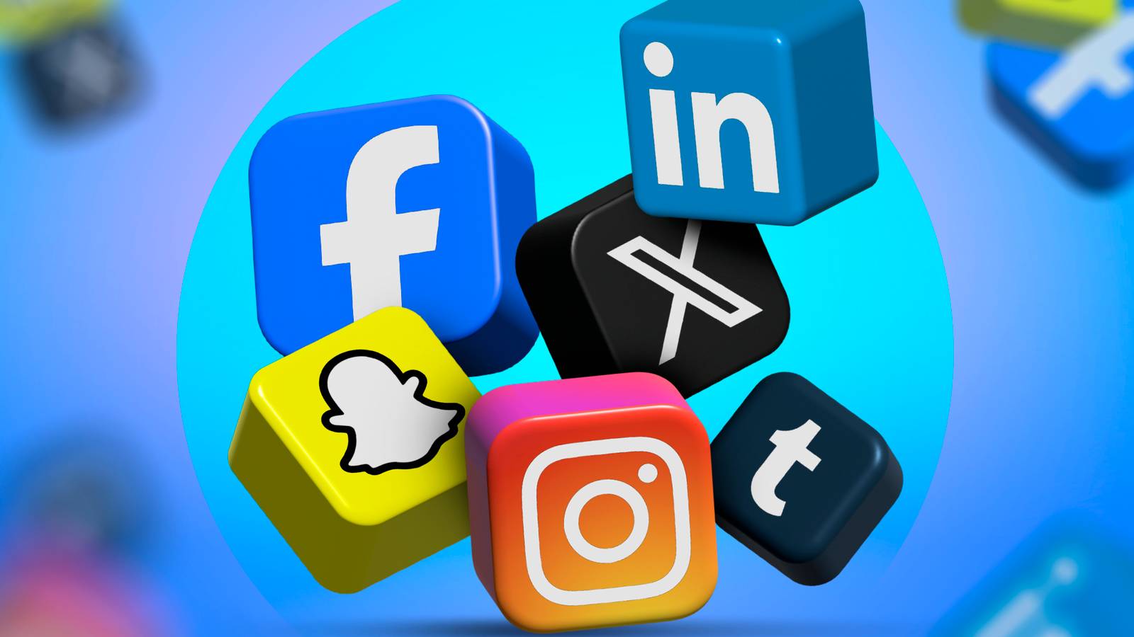 some-3d-social-media-icons