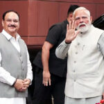 PM Modi arrives to chair the BJP parliamentary board meeting